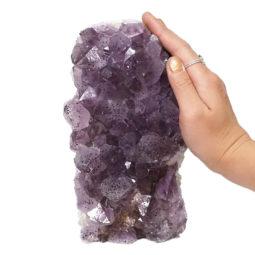 Natural Amethyst Crystal Lamp DN469 | Himalayan Salt Factory