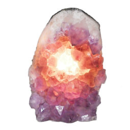 Natural Amethyst Crystal Lamp DN470 | Himalayan Salt Factory