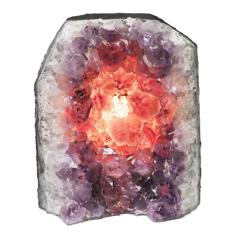 2.78kg Natural Amethyst Crystal Lamp DN488 4 Natural Amethyst Crystal Lamp DN488 | Himalayan Salt Factory