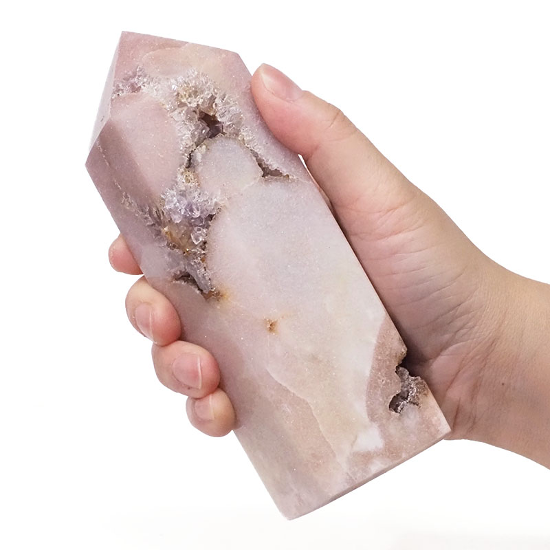 Natural Pink Amethyst Large Terminated Point DS892 4 Natural Pink Amethyst Large Terminated Point DS892 | Himalayan Salt Factory