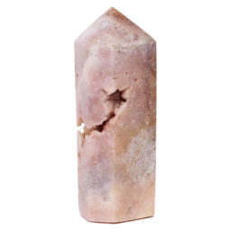 Natural Pink Amethyst Large Terminated Point DS893 | Himalayan Salt Factory