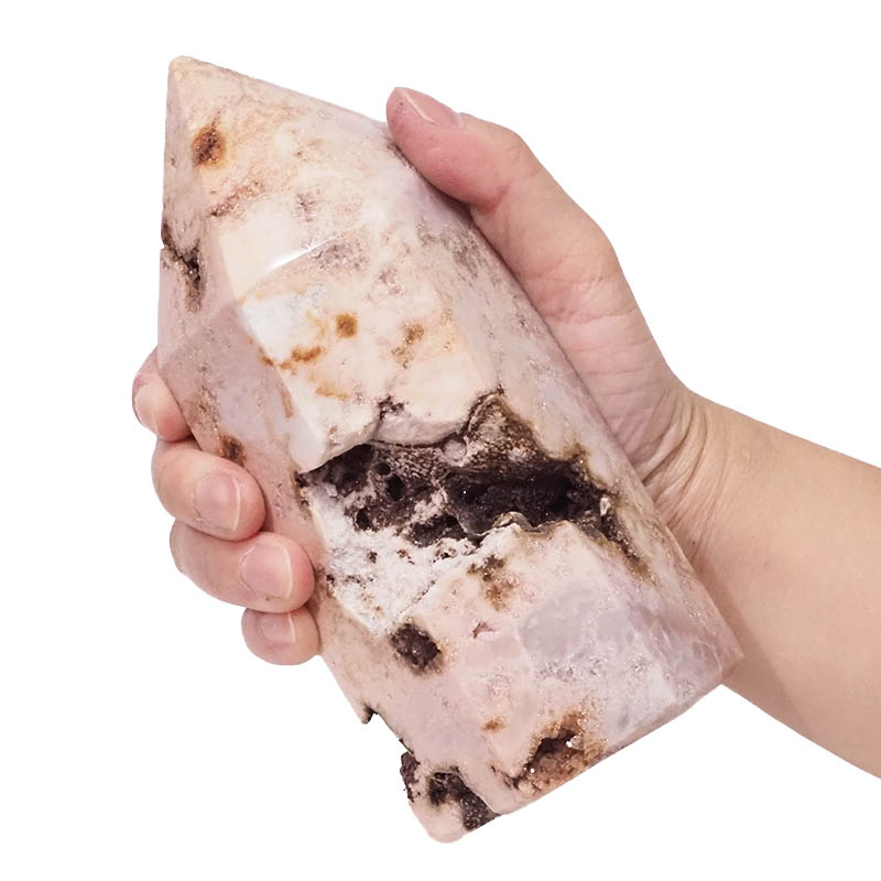 Natural Pink Amethyst Large Terminated Point DS896 4 Natural Pink Amethyst Large Terminated Point DS896 | Himalayan Salt Factory