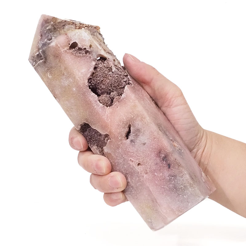 Natural Pink Amethyst Large Terminated Point DS901 4 Natural Pink Amethyst Large Terminated Point DS901 | Himalayan Salt Factory
