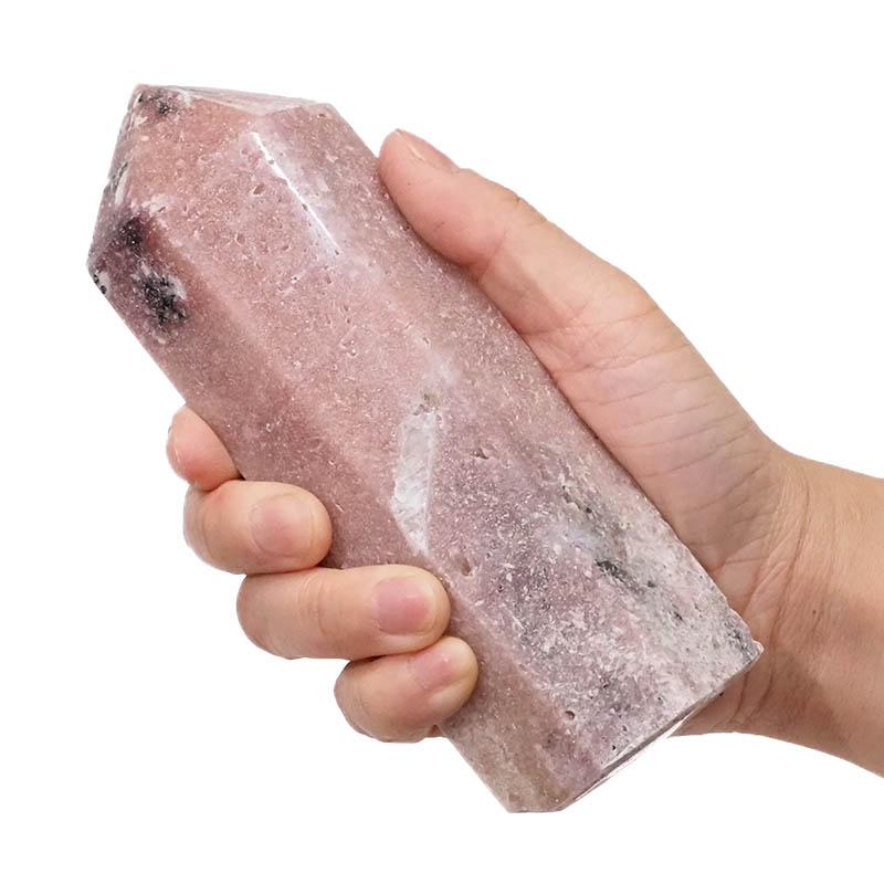 0.516kg Natural Pink Amethyst Large Terminated Point DS906 4 Natural Pink Amethyst Large Terminated Point DS906 | Himalayan Salt Factory
