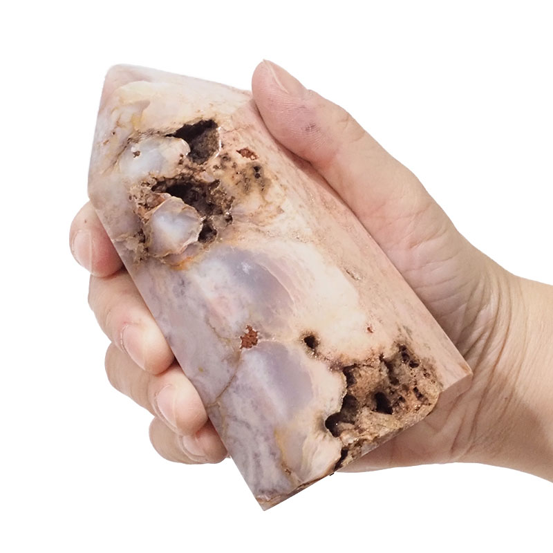 0.646kg Natural Pink Amethyst Large Terminated Point DS942 4 Natural Pink Amethyst Large Terminated Point DS942 | Himalayan Salt Factory