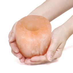 Orange Selenite Natural Shaped Tealight Holder | Crystal Factory