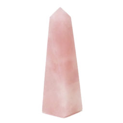 Rose Quartz Obelisk (12-15ccm) | Himalayan Salt Factory