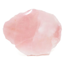Rose Quartz Polished Slab Plate S981 | Himalayan Salt Factory
