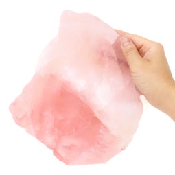 Rose Quartz Polished Slab Plate S982 6 Rose Quartz Polished Slab Plate S982 | Himalayan Salt Factory