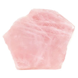 Rose Quartz Polished Slab Plate S983 | Himalayan Salt Factory