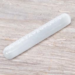 Selenite Engraved Wand | Himalayan Salt Factory