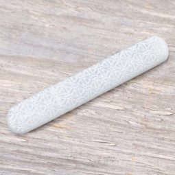 Selenite Engraved Wand | Himalayan Salt Factory
