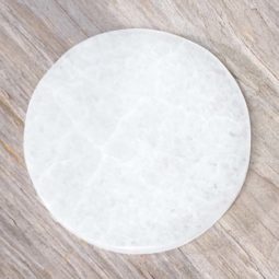 Selenite Round Plate | Himalayan Salt Factory