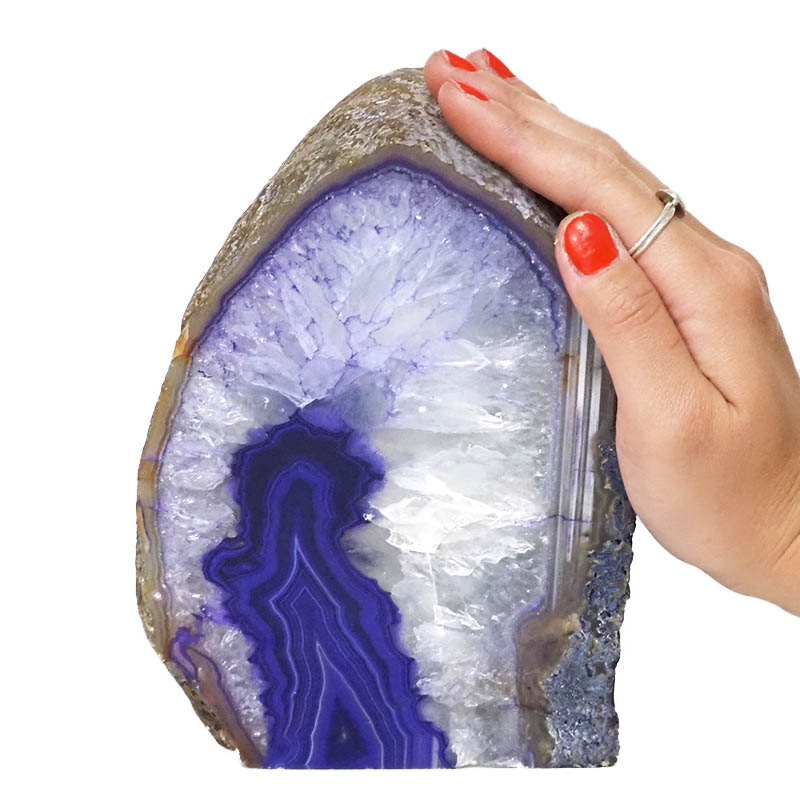 2.20kg Agate Crystal Lamp N663 5 Agate Crystal Lamp N663 | Himalayan Salt Factory
