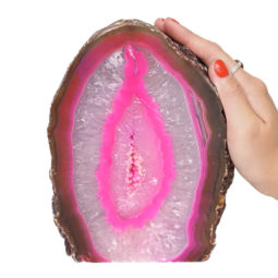 Agate Crystal Lamp N669 | Himalayan Salt Factory