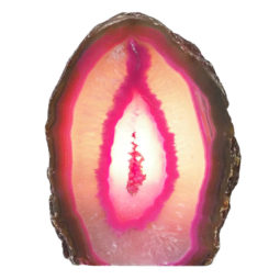 Agate Crystal Lamp N669 | Himalayan Salt Factory
