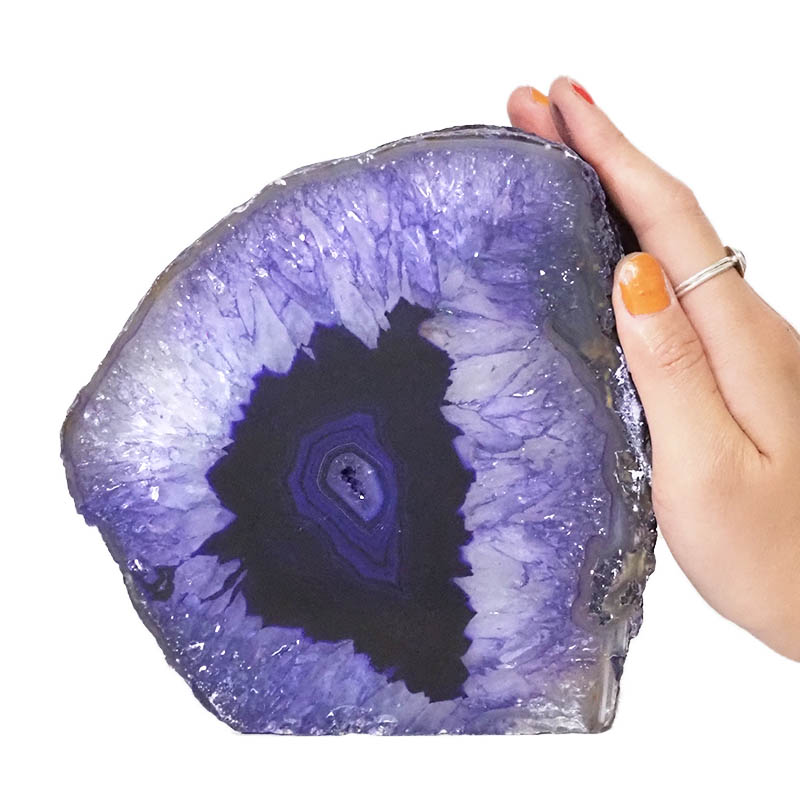 2.74kg Agate Crystal Lamp N699 5 Agate Crystal Lamp N699 | Himalayan Salt Factory