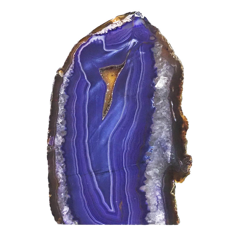 2kg Agate Crystal Lamp N701 3 Agate Crystal Lamp N701 | Himalayan Salt Factory