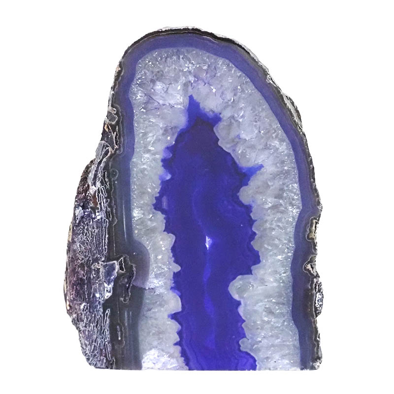 2.03kg Agate Crystal Lamp N706 3 Agate Crystal Lamp N706 | Himalayan Salt Factory