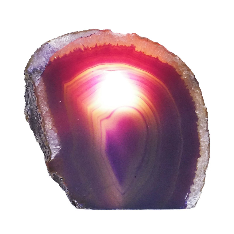 1.61kg Agate Crystal Lamp N721 4 Agate Crystal Lamp N721 | Himalayan Salt Factory