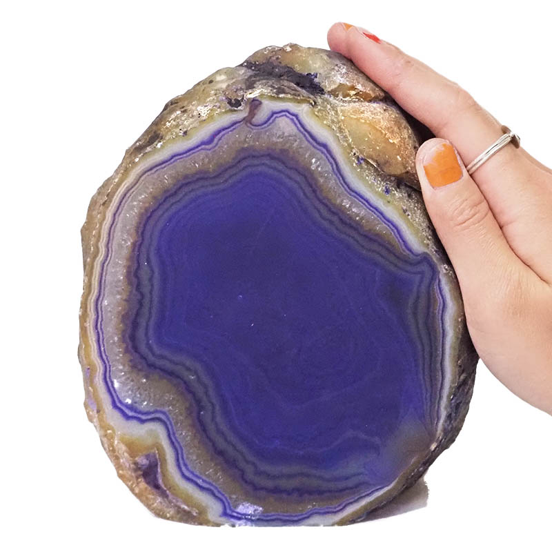 3.14kg Agate Crystal Lamp N728 5 Agate Crystal Lamp N728 | Himalayan Salt Factory