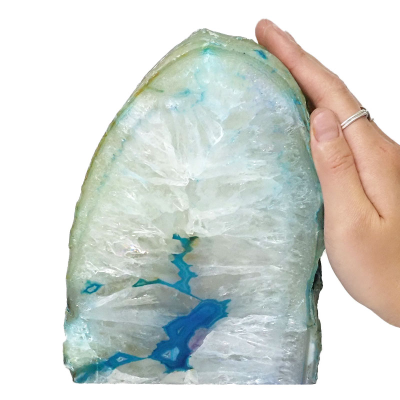 2.71kg Agate Crystal Lamp N733 5 Agate Crystal Lamp N733 | Himalayan Salt Factory