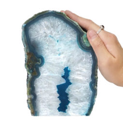 Agate Crystal Lamp N742 | Himalayan Salt Factory