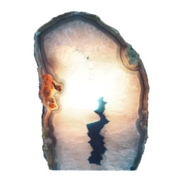 Agate Crystal Lamp N742 | Himalayan Salt Factory
