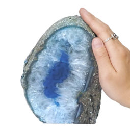 Agate Crystal Lamp N756 | Himalayan Salt Factory
