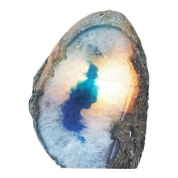 Agate Crystal Lamp N756 | Himalayan Salt Factory