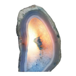 Agate Crystal Lamp N757 | Himalayan Salt Factory