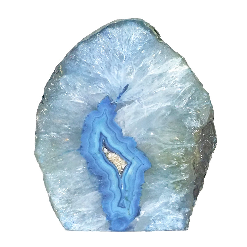 2.04kg Agate Crystal Lamp N759 3 Agate Crystal Lamp N759 | Himalayan Salt Factory