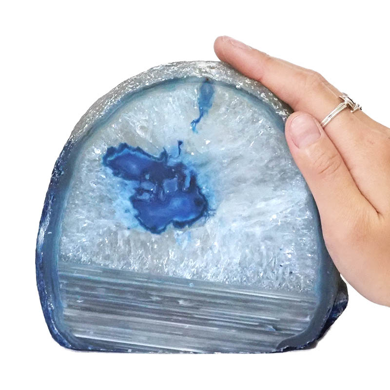 2.82kg Agate Crystal Lamp N763 5 Agate Crystal Lamp N763 | Himalayan Salt Factory