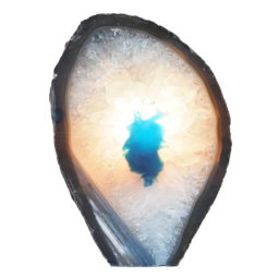 2.25kg Agate Crystal Lamp N764 6 Agate Crystal Lamp N764 | Himalayan Salt Factory