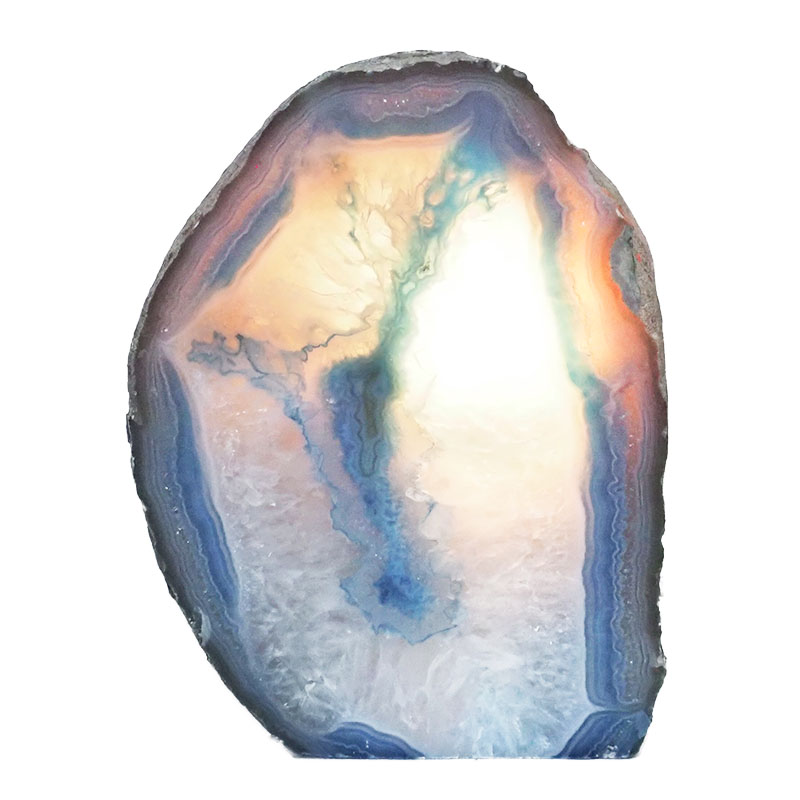 1.89kg Agate Crystal Lamp N765 4 Agate Crystal Lamp N765 | Himalayan Salt Factory
