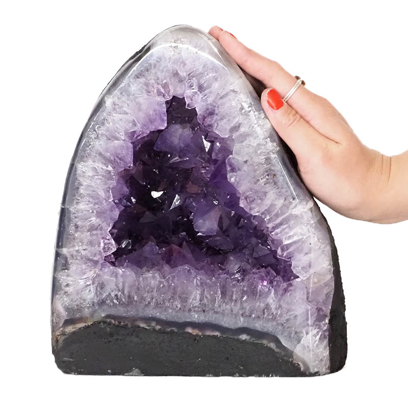 8.38kg Amethyst Cathedral Geode - A Grade DS1020 4 Amethyst Cathedral Geode - A Grade DS1020 | Himalayan Salt Factory
