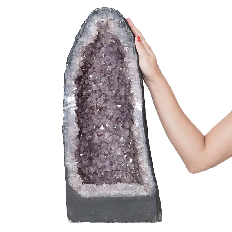 18.40kg Amethyst Cathedral Geode DS1001 4 Amethyst Cathedral Geode DS1001 | Himalayan Salt Factory