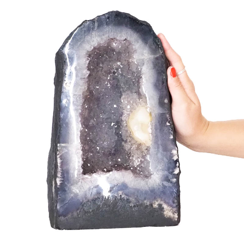 8.15kg Amethyst Cathedral Geode DS1014 4 Amethyst Cathedral Geode DS1014 | Himalayan Salt Factory