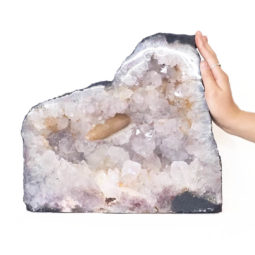 15.65kg Amethyst Cathedral Geode - DS1063 5 Amethyst Cathedral Geode DS1063 / Himalayan salt factory