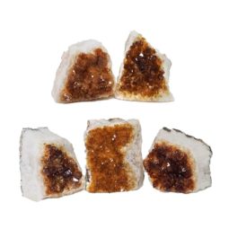Citrine Mini Cluster Specimen Set N677 | Himalayan Salt Factory