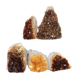 Citrine Mini Cluster Specimen Set N678 | Himalayan Salt Factory