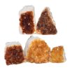 1.90kg Citrine Mini Cluster Specimen Set 5 Pieces N679 2 Citrine Mini Cluster Specimen Set N679 | Himalayan Salt Factory