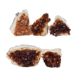 Citrine Mini Cluster Specimen Set N685 | Himalayan Salt Factory