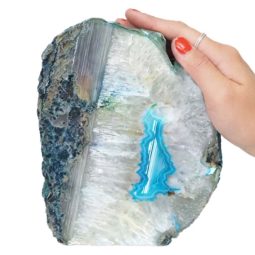 3.26kg Agate Crystal Lamp N692 7 Citrine Mini Cluster Specimen Set N692 | Himalayan Salt Factory