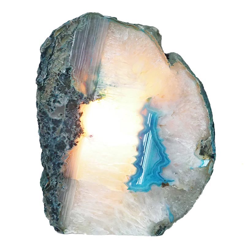 3.26kg Agate Crystal Lamp N692 4 Citrine Mini Cluster Specimen Set N692 | Himalayan Salt Factory