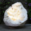 Natural Calcite Geode Lamp with Large LED Light Base DS1039 | Himalayan Salt Factory
