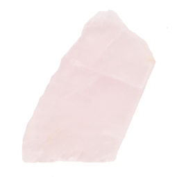 Rose Quartz Polished Slab Plate S992 | Himalayan Salt Factory