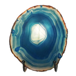 Sliced Brazilian Crystal Agate Lamp N771 8 Sliced Brazilian Crystal Agate Lamp N771 | Himalayan Salt Factory