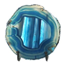 Sliced Brazilian Crystal Agate Lamp N782 | Himalayan Salt Factory