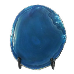 Sliced Brazilian Crystal Agate Lamp N790 | Himalayan Salt Factory